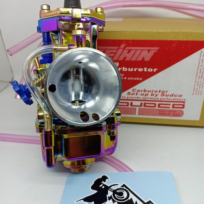 Jual karbu PWK 28 Keihin rainbow pelangi karburator PWK 28