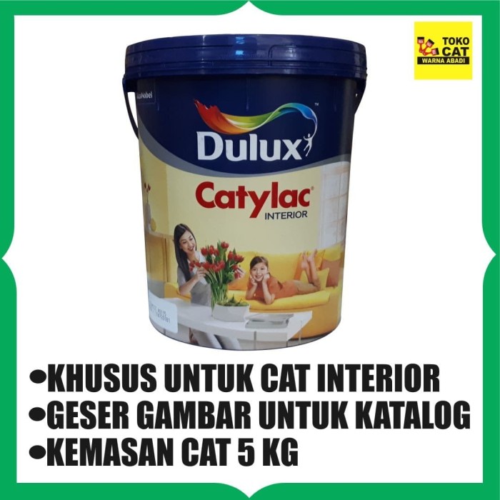 Jual CAT  INTERIOR DULUX CATYLAC  5KG Kota Tangerang 