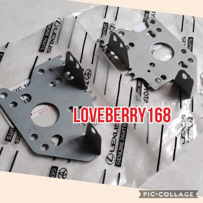 Foto Produk dua breket tape bracket head unit dudukan tape avanza xenia 2004-11 dari loveberry_autopart