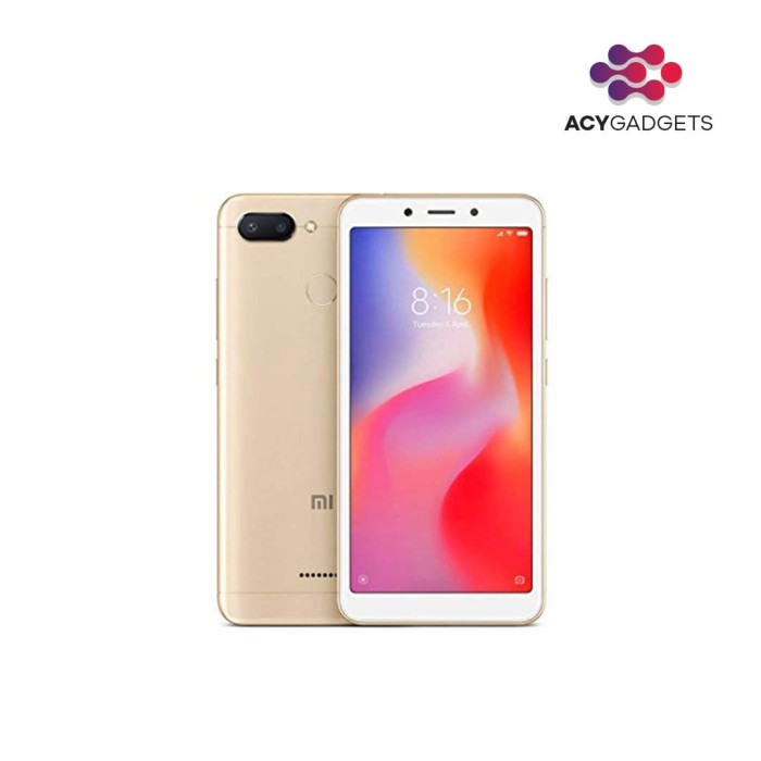 Jual XIAOMI REDMI 6 4/64GB GARANSI RESMI TAM - Jakarta