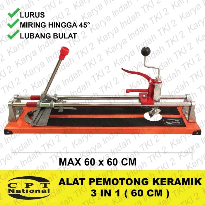 Jual Alat  Pemotong Keramik  60 cm CPT NATIONAL  3IN1 Tile 