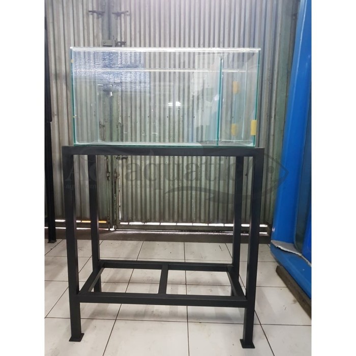 Jual RAK  AQUARIUM  2 SUSUN BESI HOLLOW GALVANIS 60X30X73CM 