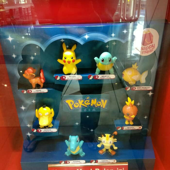 mainan mcd pokemon