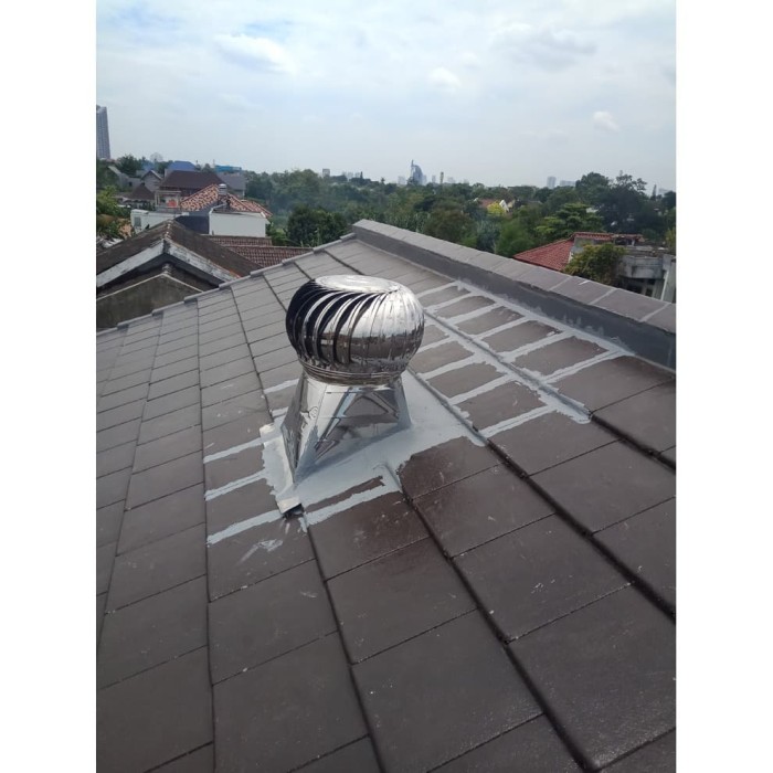 Jual PROMO VENTILATOR DAN ROOF FAN ATAP RUMAH D-105CM ALLUIMNIUM