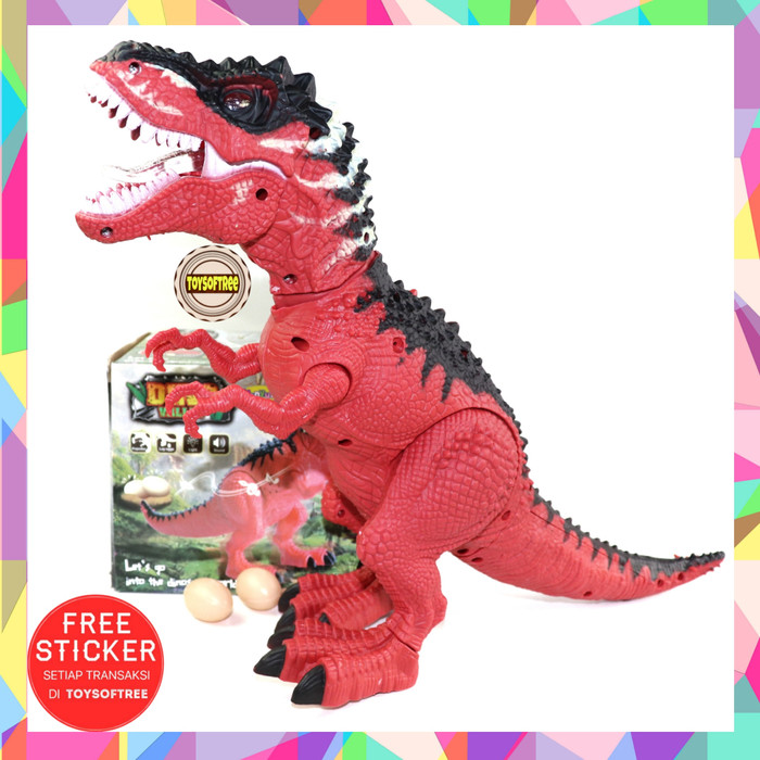 Jual MAINAN  DINO ROBOT T REX DINO VALLEY DINOSAURUS  