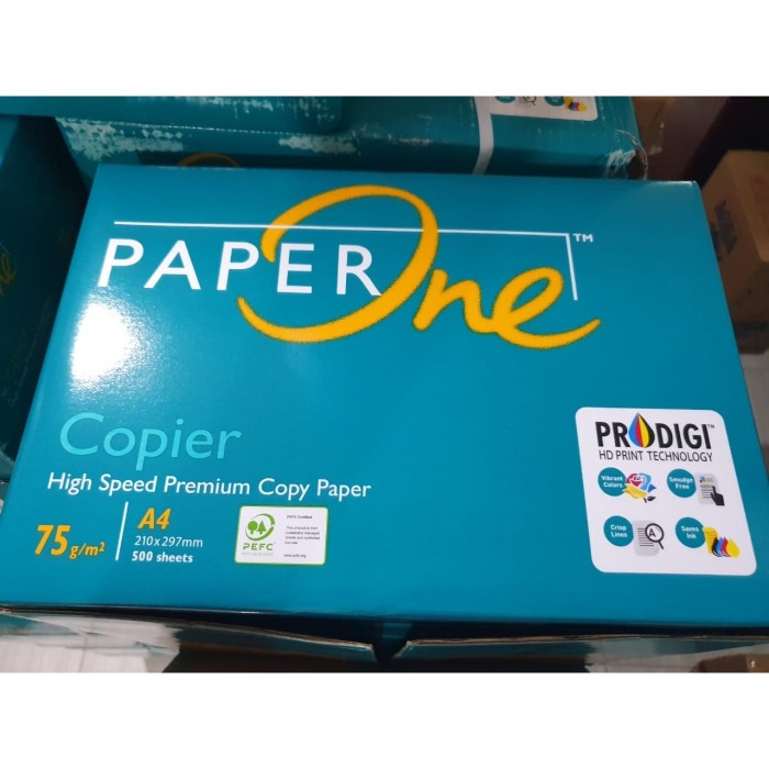 Jual Kertas Paper One A4 75gr - KERTAS HVS PaperOne ...