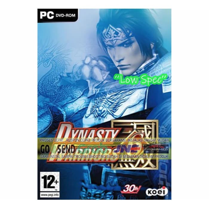 Jual DYNASTY WARRIORS 6 | CD DVD GAME | PC GAME | GAMING