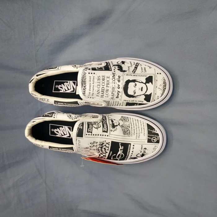 vans newspaper shoes