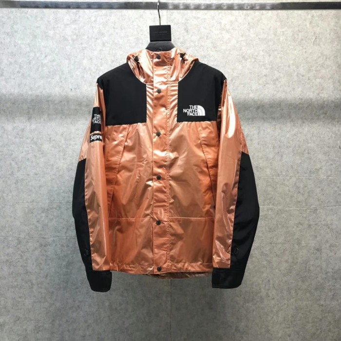 north face rose gold coat