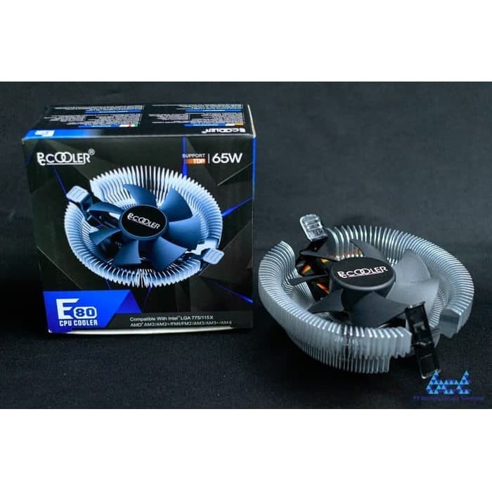 Jual PCCooler E80 CPU Cooler LGA775 115X AMD - Kota 