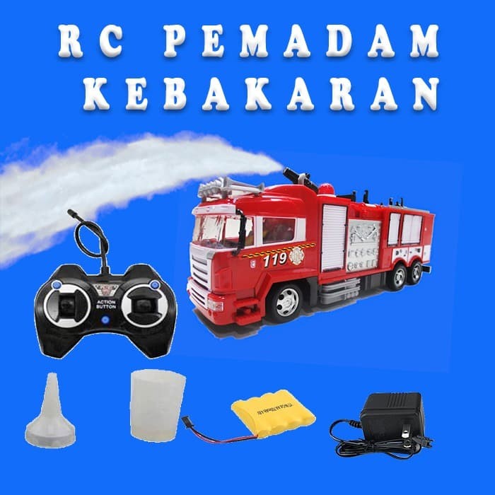 Jual Rc Mobil Truk Pemadam Kebakaran Damkar Fire Rescue 5ch Mainan Anak Kota Yogyakarta Abc Toys Shop Tokopedia