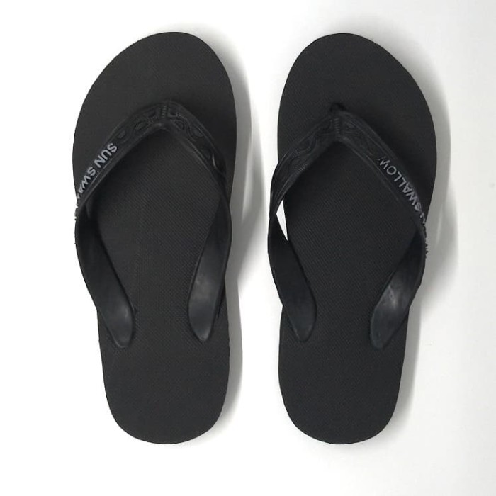 Jual SATU   AN Sandal Jepit / Sendal Jepit Sun Swallow Hitam