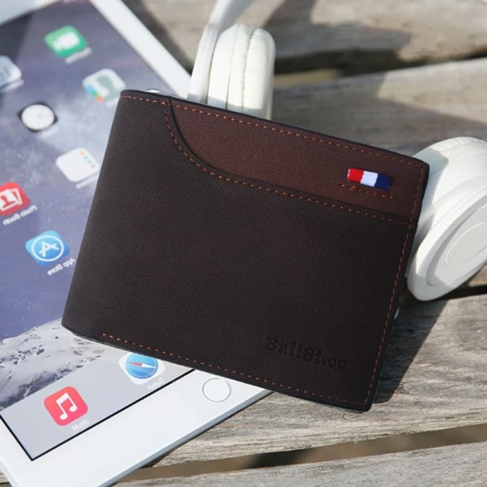 Jual Dompet Pria BALISI & Co / Bahan Kulit Kombinasi