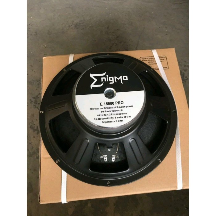 speaker enigma 15 inch