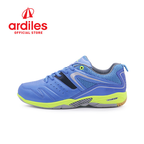 Promo Ardiles  Men Glissando  Sepatu  Badminton Biru Biru 