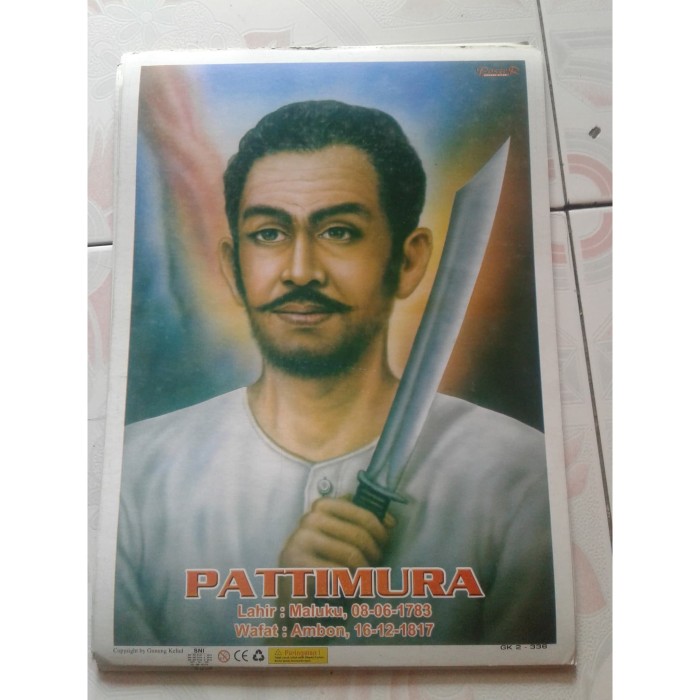 Jual POSTER PAHLAWAN PATTIMURA - Kota Surakarta - pustaka