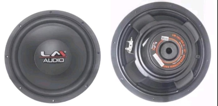 subwoofer lm audio 12 inch