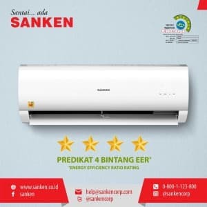 Jual ac sanken 1/2 pk esa 05 d/l - Jakarta Timur - Budi Elektronik