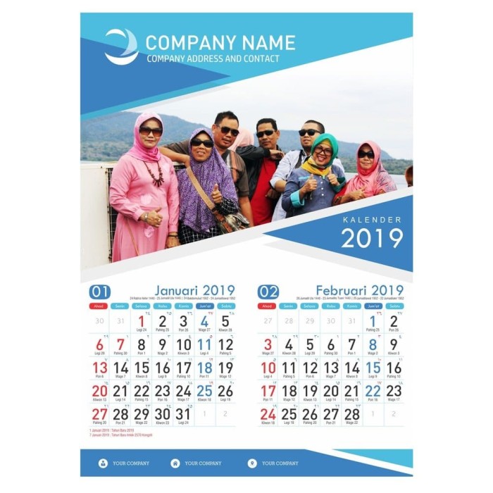 Jual Desain Kalender 2020 Kota Surabaya Javasdesain Tokopedia