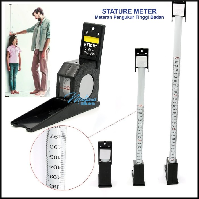 Jual Stature Meter - Meteran - Pengukur Tinggi Badan - Jakarta Barat