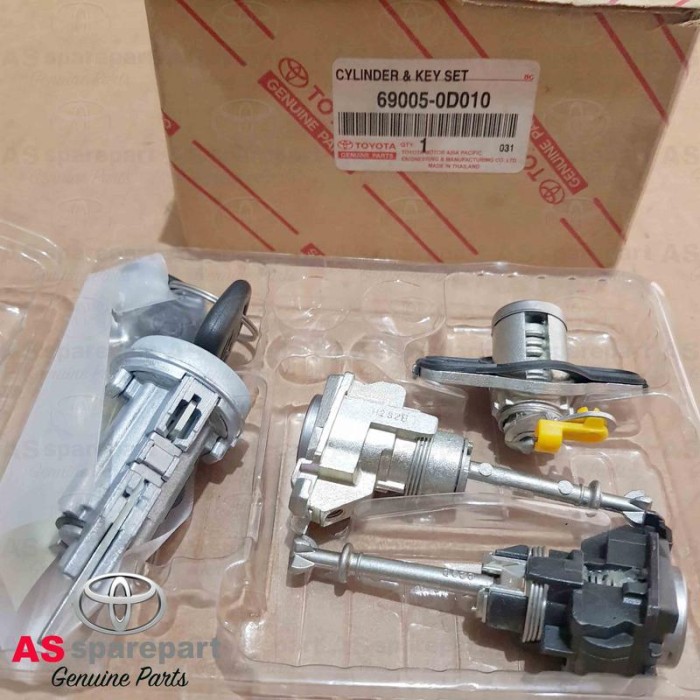 Jual Kunci Kontak Set Cylinder Lock Vios Asli 69005 0d010 Jakarta Barat As Toyota Parts Tokopedia