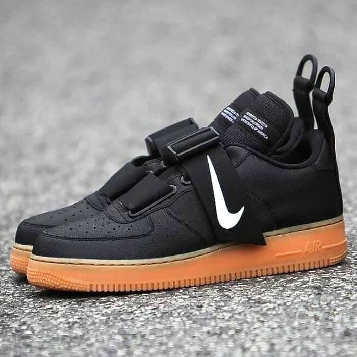 nike air force utility black gum