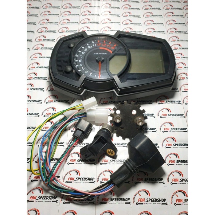 speedometer ninja 250 sl