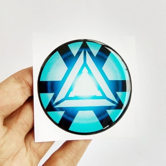 Jual Stiker  Arc Reactor Ironman Stiker  Mobil  Stiker  Timbul 