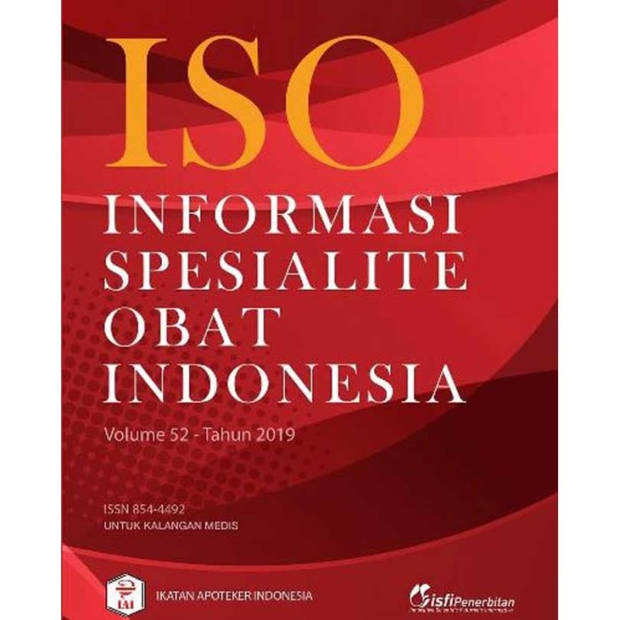 Jual Buku ISO Informasi Spesialite Obat Indonesia Vol 52