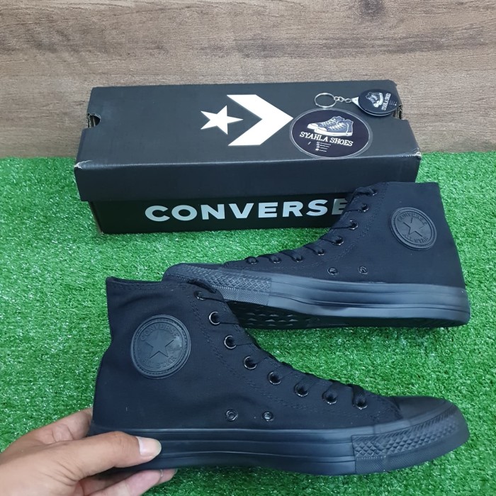 converse all star triple black