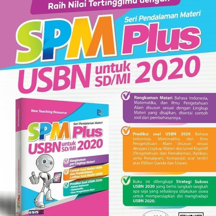 Jual Buku Spm Plus Usbn 2020 Untuk Sd Mi 2020 Dilengkapi Kunci