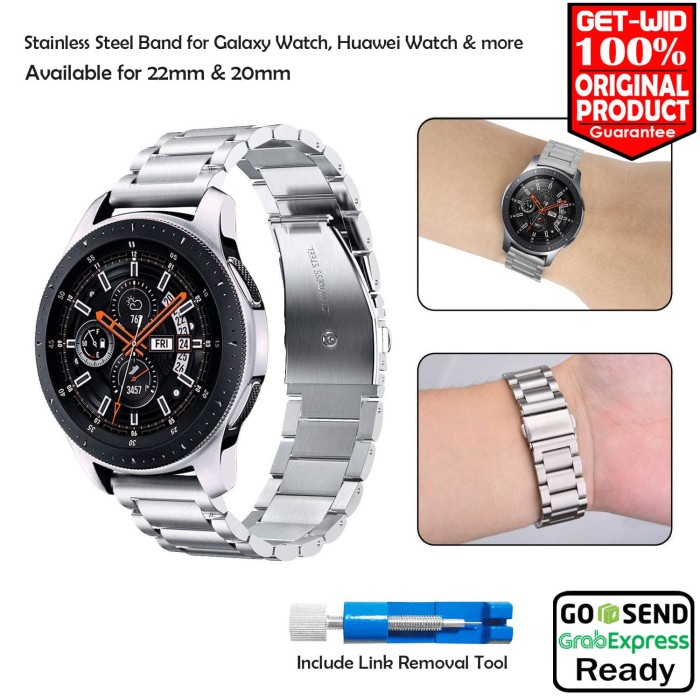 metal galaxy watch band