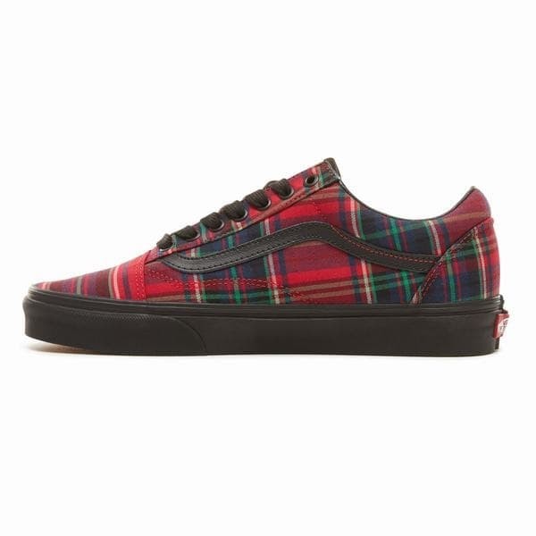 vans plaid mix old skool