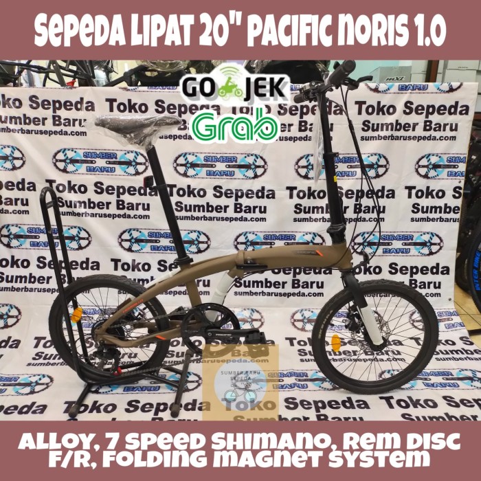 Jual Sepeda Lipat Remaja/Dewasa 20" Pacific Noris 1.0