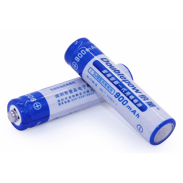 Jual DOUBLEPOW Batu Baterai Alkaline Rechargeable AAA 900