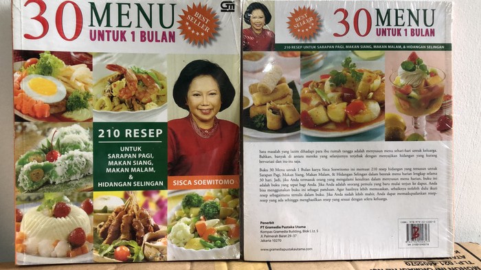 Jual Buku Murah 30 Menu Untuk 1 Bulan 210 Resep Untuk Sarapan Pagi Makan Jakarta Timur Zulfayuliarti Tokopedia