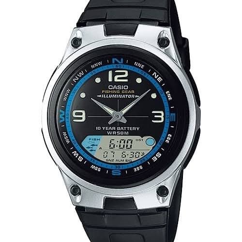 Jual Jam Tangan Casio dUAL tIME Original Pria Aw-82-1a - Jakarta Pusat