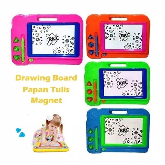 Jual Drawing Board RKC - Papan Tulis Magnet Anak - Jakarta