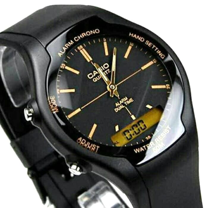 Jual Jam Tangan Casio Original Dual Time AW-90H-9E - Jakarta Pusat