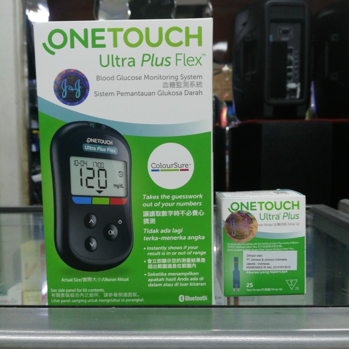 Jual Alat Gula Darah Gds Onetouch Ultra Plus Flex Jakarta Barat Fisiung Jaya Tokopedia