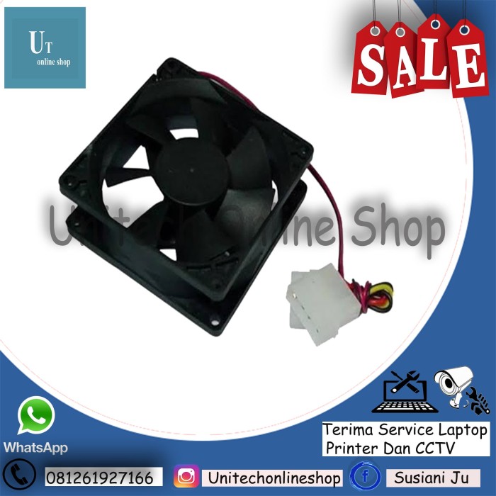 Jual Fan Casing Pc 8cm Std Kota Pekanbaru Unitech Onlineshop Tokopedia