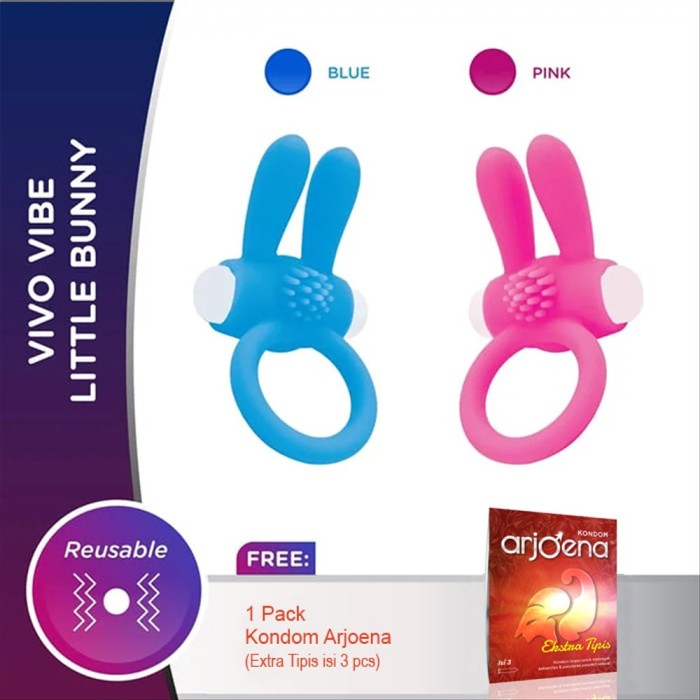 Jual Alat Vivo Vibe Litle Bunny Condom Vit Al Kondom Ber Getar Original V Jakarta Barat Ayug Idsr Tokopedia