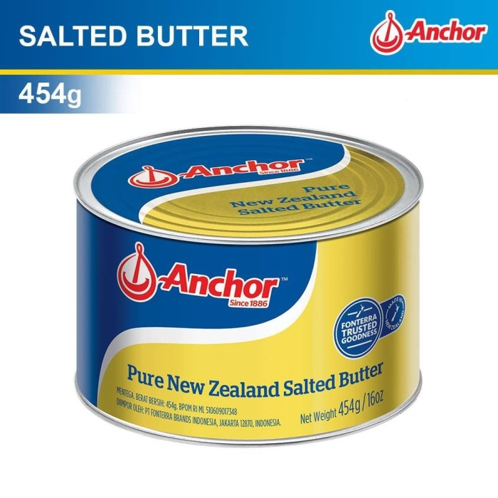 Promo Anchor Pure New Zealand Salted Butter 454gr - Kota