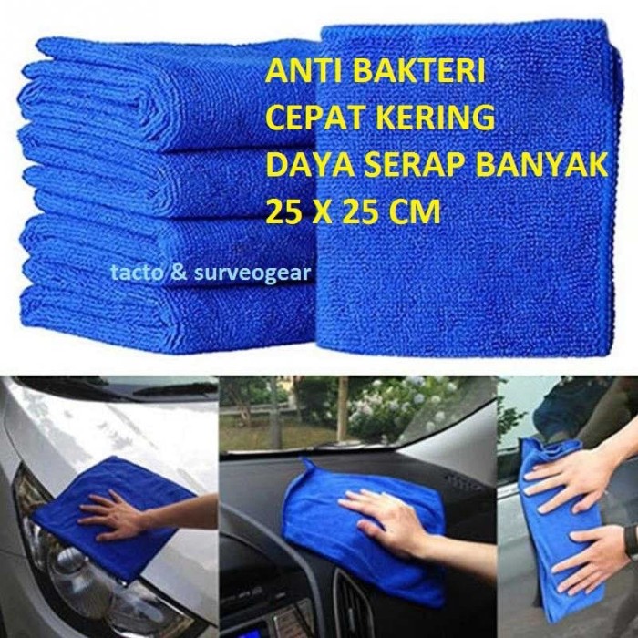 Jual Kain  Handuk Mikrofiber Cuci  dan Lap Pengering Mobil  