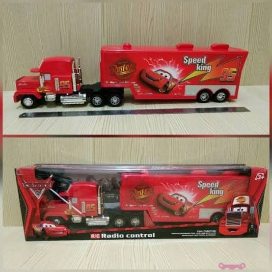 Jual rc cars truk trailer mack remote control car 