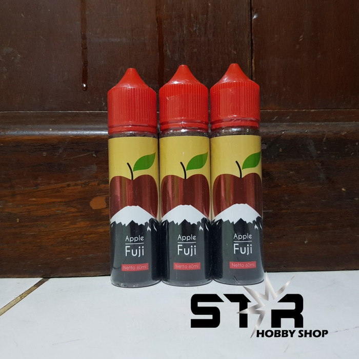 Jual APPLE FUJI FREEBASE 60ML PREMUM VAPE LOKAL E LIQUID APEL Jakarta Pusat Star hobby