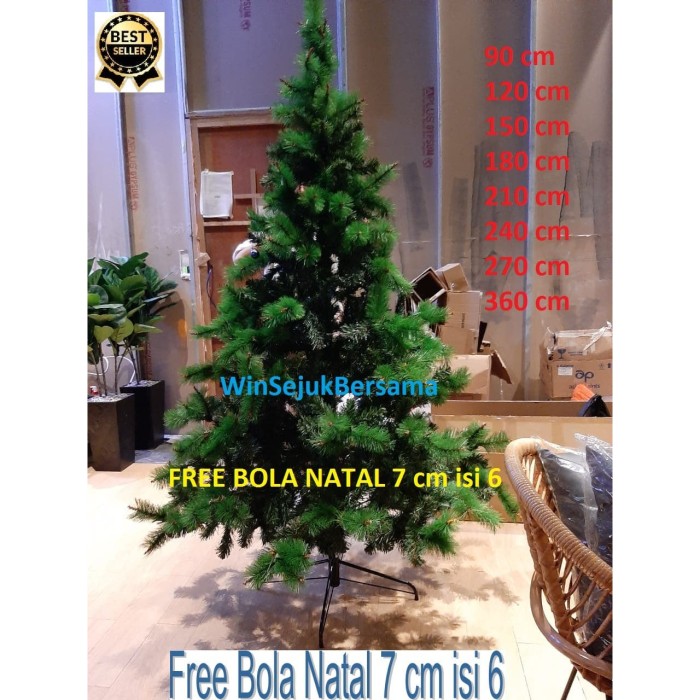 Jual Pohon  Natal  1 8 meter  Jakarta Utara Win Sukses 