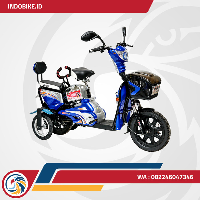 Jual Sepeda  Listrik  Roda 4 Indobike Tipe Akasia Harga 