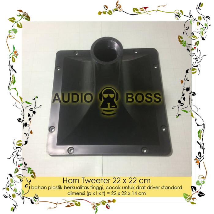 horn tweeter 22x22