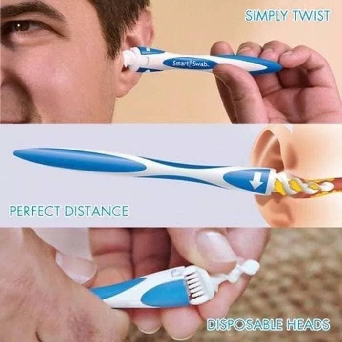 Jual Pembersih Telinga Smart Swab Easy Earwax Ear Cleaner Korek Kuping